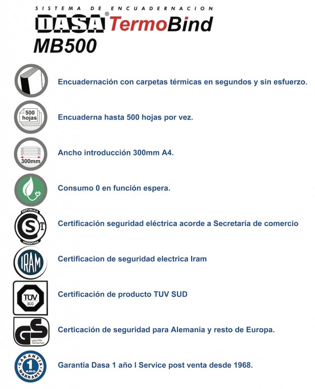 TermoBind MB500 | Dasa
